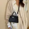Bolso de Mano Pequeño Cuadrado Texturizado de Gama Alta 2026 Nuevo de Moda Versátil Bolso Cruzado para Mujer Bolso Tote Pequeño Exquisito para Salidas
