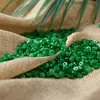 Contas de Ábaco Verde Jadeíta para Fazer Pulseiras DIY e Acessórios para Cordão