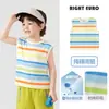 [Gran Venta] Chaleco para Niño Ropa de Verano Nuevo Estilo Ropa para Niños Camiseta sin Mangas para Bebé para Niño Verano Estilo Delgado