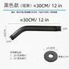 Tubo Redondo de Acero Inoxidable para Pared Transfronterizo Negro Cepillado Dorado Varilla Pequeña en Ángulo 15/ 20cm Brazo de Ducha Oculto