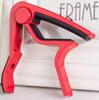 Capotraste de Guitarra Capo Capo para Violão Acústico Folk Capo para Ukulele Acessórios Alumínio de Aviação