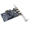 Tarjeta de Captura de Video PCI-E 1394 Tarjeta de Captura DV para Cámara Tarjeta de Captura PCIE 1X 1394 Libre de Controladores
