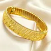 Pulseira de Ouro 24K Banhada Ouro Areia Leve Luxo Casamento Dubai Noiva Atacado Transfronteiriço em Estoque