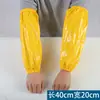 Mangas Largas Blancas y Negras Mangas Impermeables Extendidas para Adultos Tareas del Hogar Limpieza Cocina Resistentes al Aceite Chef Alimentos Mangas Acuáticas