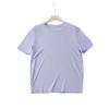 Camiseta de Lyocell Slim Fit Plus Size para o Verão, Camiseta Básica Versátil com Gola Redonda e Toque Leve, Top Feminino Slim Fit de Manga Curta com um Toque de Luxo para o Verão