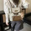Bolsos Retro Transfronterizos para Mujer 2026 Nueva Moda Mochilas Casuales de Alta Calidad Mochilas Simples Mochilas Escolares Versátiles
