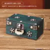 Caja de almacenamiento de manualidades de madera vintage personalizada, caja de almacenamiento con tapa abatible envejecida con contraseña, caja de madera pequeña para utilería de filmación de cine y televisión