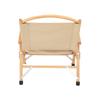 Silla plegable de exterior madera maciza silla Kermit Roble camping portátil silla plegable de camping silla de pesca de ocio silla de playa