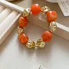 Collar de Conchas Acrílicas de Colores Transfronterizo Europeo y Americano Diseño de Nicho Cadena para Clavícula Joyería de Moda Exagerada para Mujeres