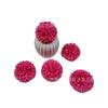 Simulación de flores de crisantemo para tenis de mesa, venta al por mayor, pelota de crisantemo, lasaña, bricolaje, ropa, ramillete, tocado, accesorios, flores falsas al por mayor