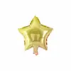 Globos de Papel de Aluminio de Color Sólido de 10 Pulgadas con Forma de Estrella de Cinco Puntas para Cumpleaños, Bodas, Decoraciones de Celebración de Inauguración de Habitaciones, Inflables de Color Único