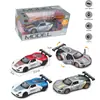 1:Coche de Carreras de Aleación a Escala 32 con Mecanismo de Retracción para Niños, Coche de Juguete con Puertas Abatibles para Niños, Modelo de Coche de Carreras