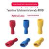 FDFD2-250/1.25-250/5.5-250 terminal fêmea totalmente isolado crimpagem a frio terminal de ponta de junção pré-isolada