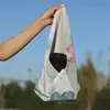 Bolsa de maquiagem patchwork de lótus estilo chinês, bolsa de armazenamento de tecido mágico portátil para viagem de cuidados com a pele de grande capacidade