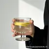 Vasos para Bebidas de Lujo Ligero con Base Baja, Vasos Grabados para Licores, Vasos para Jugos, Vasos de Vidrio, Vasos Retro para Bebidas, Vasos para Brandy al por Mayor