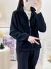 Chaqueta Polar para Exterior de Otoño e Invierno con LOGO Personalizado para Hombre, Color Sólido, Cuello Vertical, Chaqueta Polar para Mujer Cortavientos Cálida