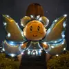 Regalos Luminosos para Puestos Promocionales de Verano: Alas de Oso Interestelares, Decoraciones Inflables para la Espalda, Alas de Mariposa de Papel de Aluminio para Niños