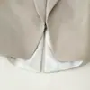 ZA AliExpress mais vendido comércio exterior transfronteiriço atacado colete versátil estilo europeu e americano com aba e decoração de botão