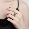 Anillo de Calavera Punk Moda Vintage Personalidad Dominante Collar Aretes Regalo de Halloween Joyería Transfronteriza