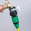 Conector de Grifo Conector de Boquilla Universal Conector Rápido de Plástico y Caucho para Riego de Jardín Accesorios para Pistola de Agua de Lavado de Autos