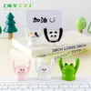 Paisaje miniatura animal creativo con mano levantada clip para mensajes accesorios decorativos DIY adornos mini de escritorio para coche