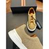 2024 Nuevos Zapatos Europeos de Estación Elegantes para Hombre Zapatos Deportivos Casuales de Piel Genuina para Hombre Tendencia Zapatos de Piel de Vaca Esmerilada de Primera Capa para Hombre