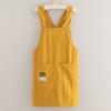 Mono de manga larga para el hogar, impermeable, a prueba de aceite, cintura para adultos, delantal de cocina, ropa de trabajo de estilo extranjero, fabricantes en stock, venta al por mayor