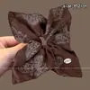 Elegante e Sofisticado Scrunchie Floral, Flor de Cabelo, Laço, Corda de Cabelo Estilo Coreano Estilo Preguiçoso, Coque de Cabelo, Nova Faixa de Cabelo 2026 para Mulheres