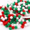 Al por Mayor en Stock Bolas de Pelo de Alta Elasticidad Niños Hechas a Mano DIY Bolas de Pelo Coloridas Pequeños Accesorios para Ropa Paquete de Materiales Decoraciones