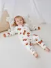 Saco de dormir para bebé tipo a de algodón puro para niños con piernas separadas, para primavera y verano, ropa de casa para bebé, mameluco anti-patadas para bebé niña