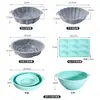Nuevo Molde de Pastel de Silicona con Forma de Concha Creativa Rosa para el Hogar Resistente a Altas Temperaturas Fácil Desmoldeo Molde de Pastel de Silicona