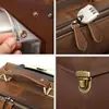 Maleta de viaje de negocios de 18 pulgadas de gran capacidad para equipaje de mano con ruedas universales silenciosas, cerradura de combinación, maleta de trolley vintage casual
