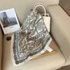 Bufanda de Rayas Blancas y Negras Clásica Nueva de Ins para Primavera y Otoño Bufanda de Seda Ligera Simple Bufanda Pequeña Venta al por Mayor