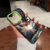 Funda Personalizada para iPhone 15 con Bandera del Águila Americana iPhone 17 Anticaídas Cubierta Protectora de Cáscara Dura 18Promax Mate