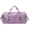 Bolsa de Viaje al por Mayor del Fabricante Separación Seca y Húmeda Bolsa Deportiva de Yoga Fitness Gran Capacidad Viaje Corto Entrenamiento Logo