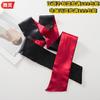 Antifaz bicolor directo de fábrica más vendido satén a mano rojo negro máscara bondage amor vergüenza cara