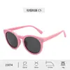Gafas de Sol Infantiles de Nuevo Estilo con Monturas Suaves y Cómodas, Monturas Redondas Retro para Hombres y Mujeres, Polarizadas y Protectoras contra Rayos UV 23074