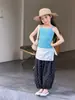 Aimobebbe 2026 Producto Nuevo de Verano para Niñas Top de Tirantes Dopamina Refrescante y Dulce de Alta Elasticidad sin Mangas