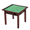 Mesa de Mahjong de Madeira Maciça para Casa Mesa de Mahjong Simples Esfregada à Mão Mesa de Jantar de Dormitório Mesa de Duplo Propósito Mesa de Xadrez e Cartas Mesa de Mahjong