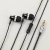 Fones de Ouvido Metalizados com Fio Transfronteiriços em Estoque com Alto-falante de Anel de Cobre, Universais para Android, Fones Intra-auriculares, Suporta Logo Personalizado