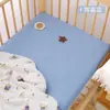 Lençóis de Berço Ajustáveis, Cama Costurada de Algodão, Lençóis para Cama Pequena, Categoria A Grau Materno e Infantil Especial para Berçário Capa de Colchão