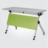 Silla de Conferencia, Silla de Capacitación, Silla de Oficina Simple, Silla de Computadora para Personal, Silla de Acero Tubular Sólido Cromado, Silla de Plástico para Negociación