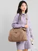 Bolsa de Gran Capacidad para Mujer 2025 Nueva Bolsa de Viaje Tendencia Versión Coreana Bolso de Hombro Cruzado Versátil Maletín Bolsa de Viaje Fitness
