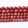 Pulsera de línea roja con cuentas sueltas de piedra, productos semiacabados al por mayor, accesorios para joyería hechos a mano DIY al por mayor