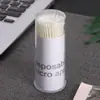 Bastoncillos de Algodón Embotellados de Fábrica, Palillos Limpiadores de Maquillaje, Bastoncillos de Algodón para Belleza, Tatuaje de Pestañas Bordado, Bastoncillos de Algodón para Delineador de Ojos, Palillos Aplicadores Dentales