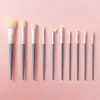 Nuevo Puente Azul 10 anti-lana maquillaje cubierta refrescante mano práctico set de brochas en stock al por mayor
