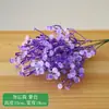 Ramo de simulación margarita pequeña danza flor falsa decoración pequeño ramo flor de plástico canaleta de flores para bodas arreglo floral flor de seda prímula