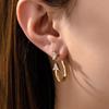 Pendientes de diamantes con forma de flecha de Cupido transfronterizos de Independent Station, nuevos y creativos, para mujer, de estilo europeo y americano.