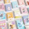Cuaderno de bolsillo de dibujos animados A7, portátil, regalo para estudiantes, pequeño cuaderno en espiral