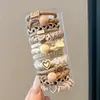 Gomas para el pelo de niños, nuevo estilo 2026, con diseño de lazo, bandas elásticas para el pelo para niñas, suaves con el pelo, alta elasticidad, círculos para coleta, accesorios para el pelo